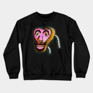 Mustache Man Crewneck Sweatshirt